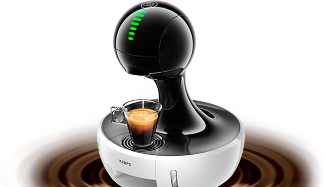 Une machine à café futuriste